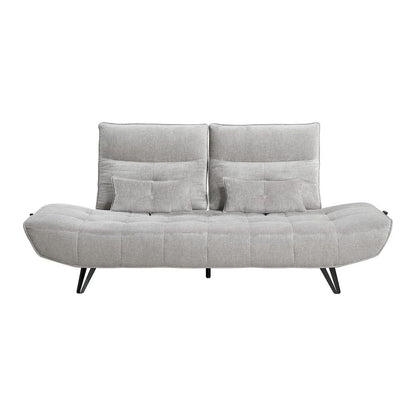 Homelegance  - Quonsett Sofa W/ Power Adjustable Seat Depth and Manual Adjustable Headrests in Light gray - 9556LGY-3PW  view 11