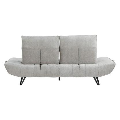 Homelegance  - Quonsett Sofa W/ Power Adjustable Seat Depth and Manual Adjustable Headrests in Light gray - 9556LGY-3PW  view 12