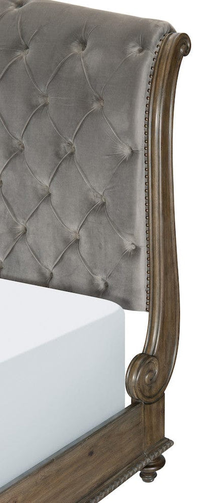 Homelegance  - Rachelle Queen Bed in Gray - 1693-1x  view 3