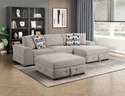 Homelegance  - Raife Storage Ottoman - 9624TP-4  view 5