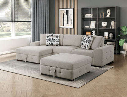 Homelegance  - Raife Storage Ottoman - 9624TP-4  view 8