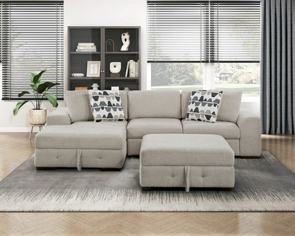 Homelegance  - Raife Storage Ottoman - 9624TP-4  view 9