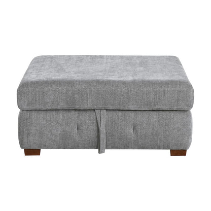 Homelegance  - Raife Storage Ottoman in Gray - 9624GY-4  view 1