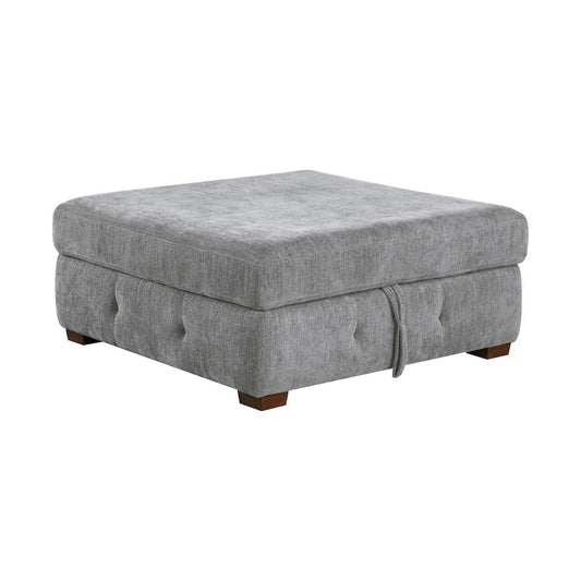 Homelegance  - Raife Storage Ottoman in Gray - 9624GY-4  view 2