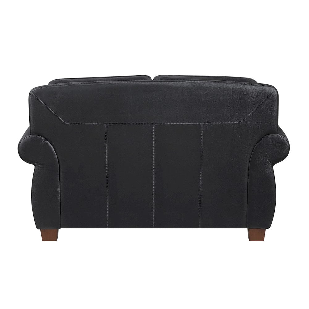Homelegance  - Remington Love Seat in Black - 8448BLK-2  view 4