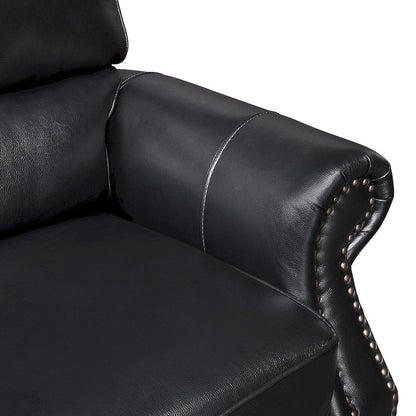 Homelegance  - Remington Love Seat in Black - 8448BLK-2  view 5