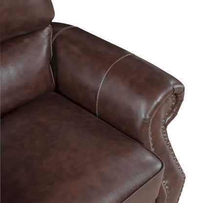 Homelegance  - Remington Love Seat in Brown - 8448BRW-2  view 9