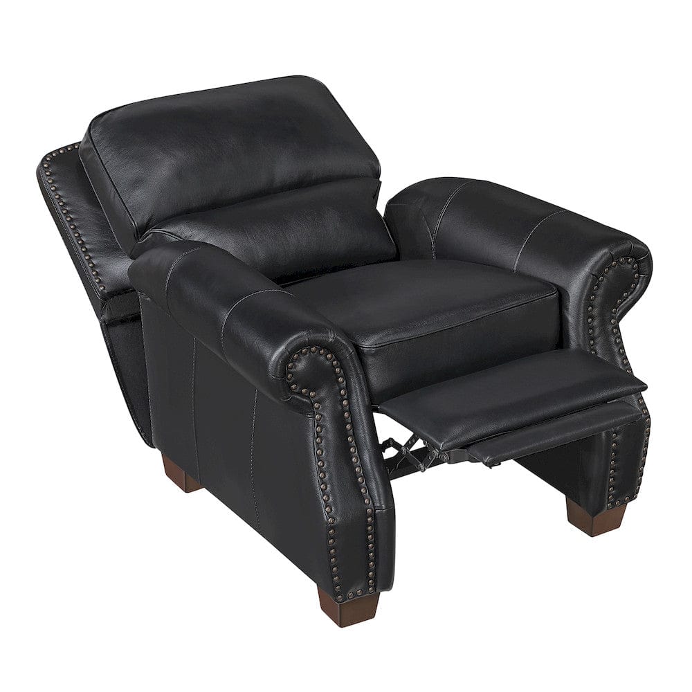 Homelegance  - Remington Push Back Reclining Chair in Black - 8448BLK-1PB  view 10
