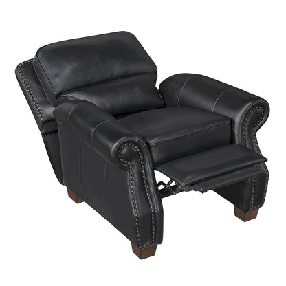 Homelegance  - Remington Push Back Reclining Chair in Black - 8448BLK-1PB  view 10