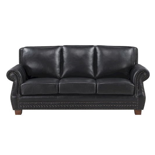 Homelegance  - Remington Sofa in Black - 8448BLK-3  view 1