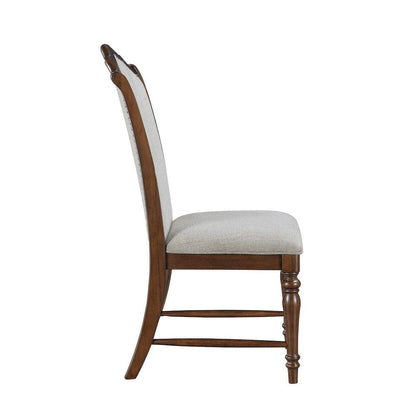 Homelegance  - Rexford Side Chair in Gray - 5615S  view 4