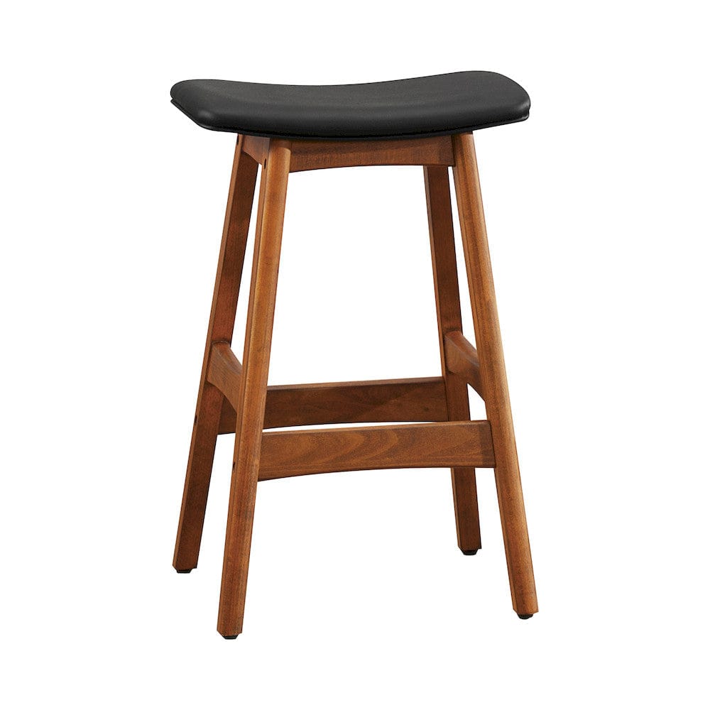 Homelegance  - Ride Counter Height Stool, Matt Black in Matt Black - 1188BK-24  view 1