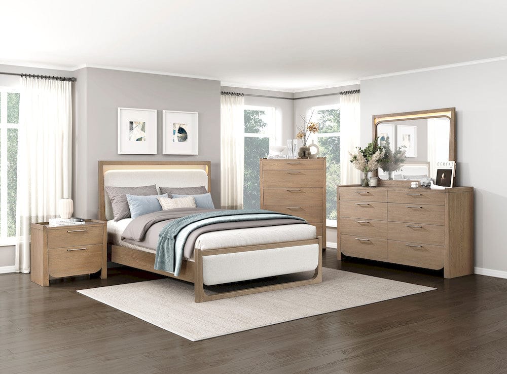 Homelegance  - Riley Queen Bed in Beige - 2385-1x  view 10