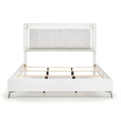 Homelegance  - Ripple California King Bed in White - 2457K-1CKx  view 3