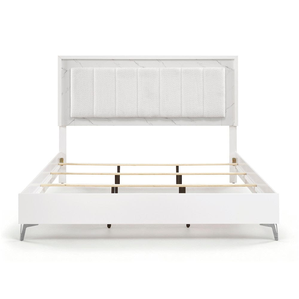 Homelegance  - Ripple California King Bed in White - 2457K-1CKx  view 9
