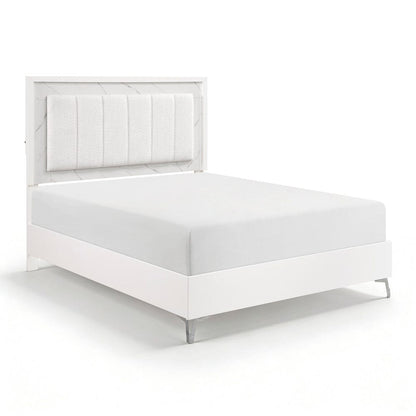 Homelegance  - Ripple Queen Bed in White - 2457-1x  view 1