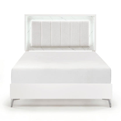 Homelegance  - Ripple Queen Bed in White - 2457-1x  view 12