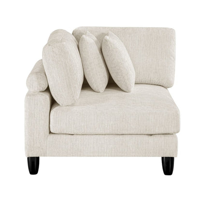 Homelegance  - Robstown 5-Piece Modular Sectional in Beige - 9688NBEx53CR2AC  view 5