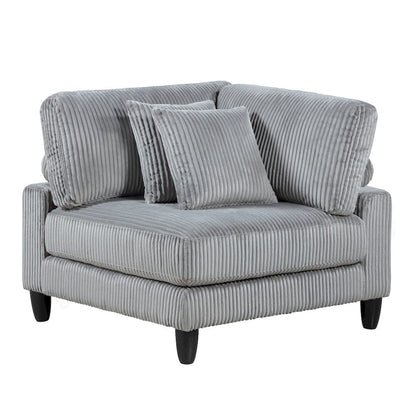 Homelegance  - Robstown 5-Piece Modular Sectional in Gray - 9688GYx53CR2AC  view 5