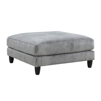 Homelegance  - Robstown 5-Piece Modular Sectional W/ Ottoman in Gray - 9688GYx52CR2ACOT  view 3