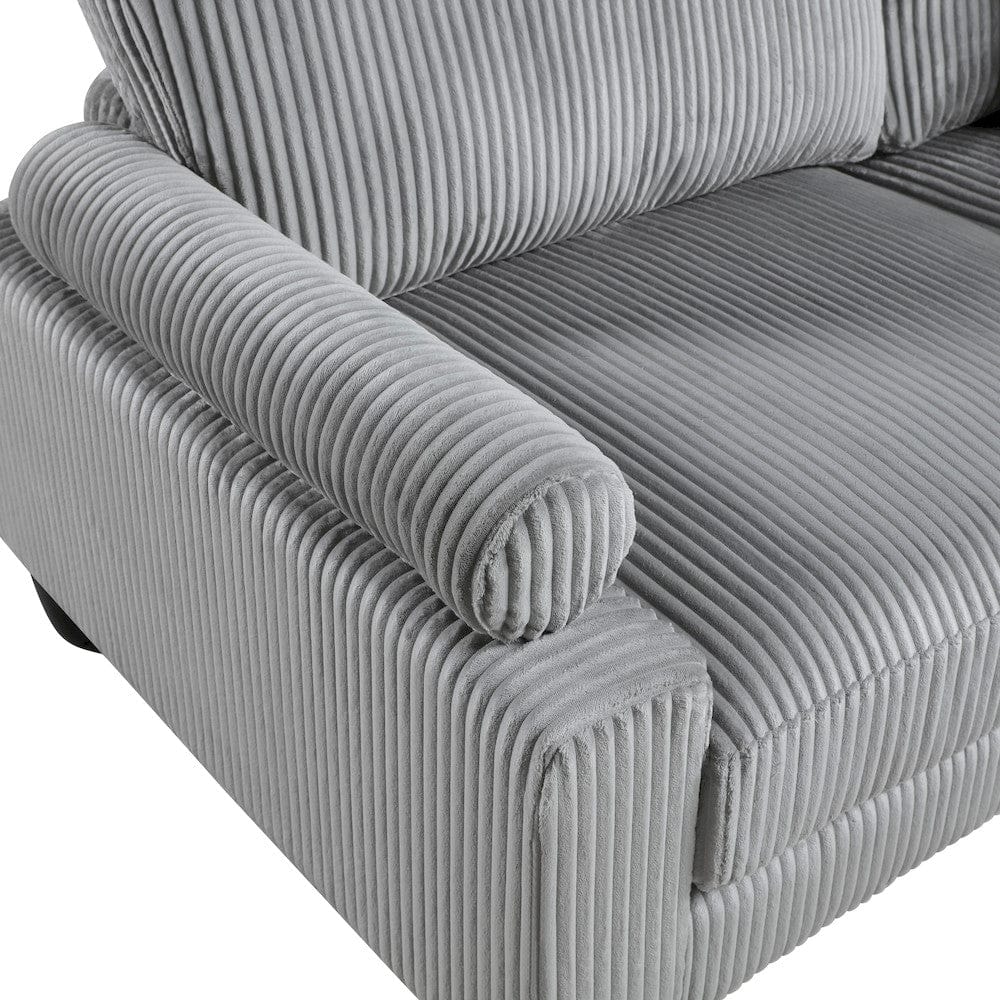 Homelegance  - Robstown 6-Piece Modular Sectional in Gray - 9688GYx63CR3AC  view 3