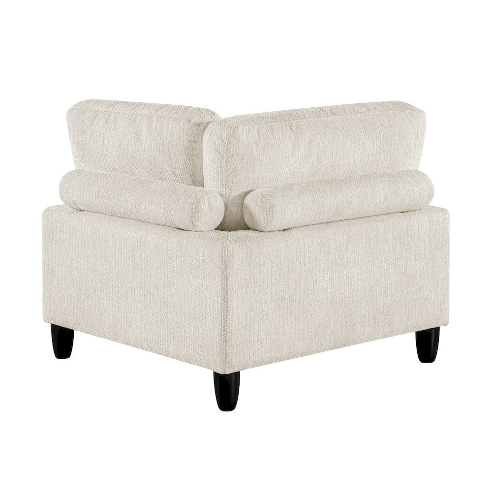 Homelegance  - Robstown 6-Piece Modular Sectional W/ Ottomans in Beige - 9688NBEx62CR2AC2OT  view 11