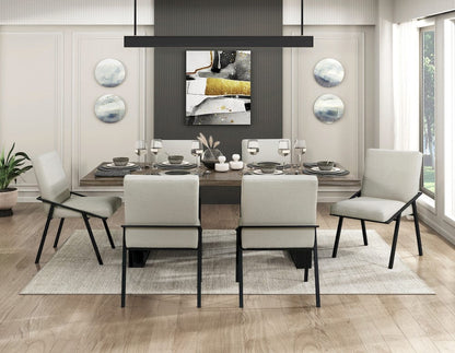 Homelegance  - Rochelle Dining Table - 5939-84x  view 8