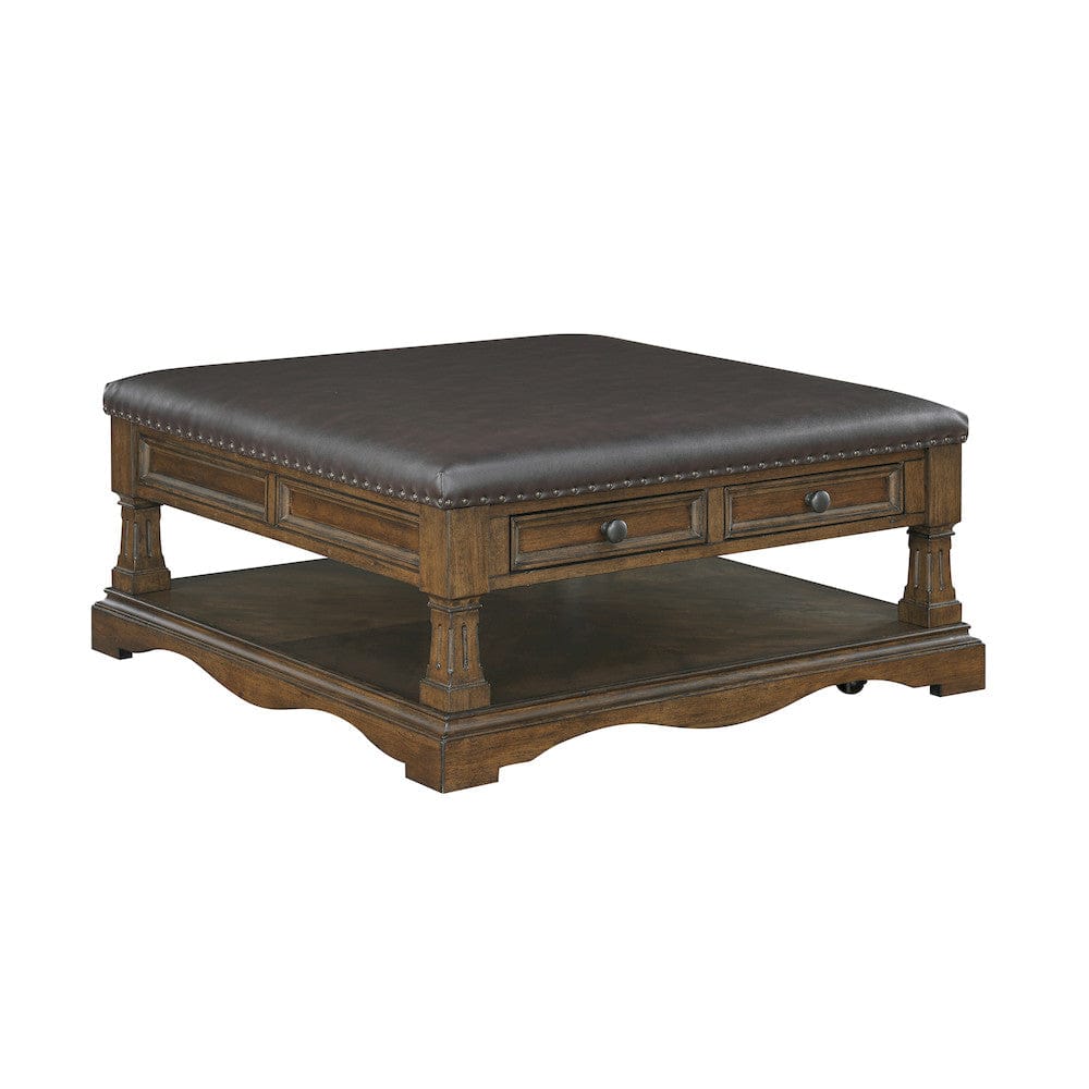 Homelegance  - Rochester Cocktail Table in Dark brown - 3554-01  view 1