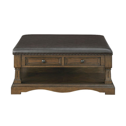 Homelegance  - Rochester Cocktail Table in Dark brown - 3554-01  view 2