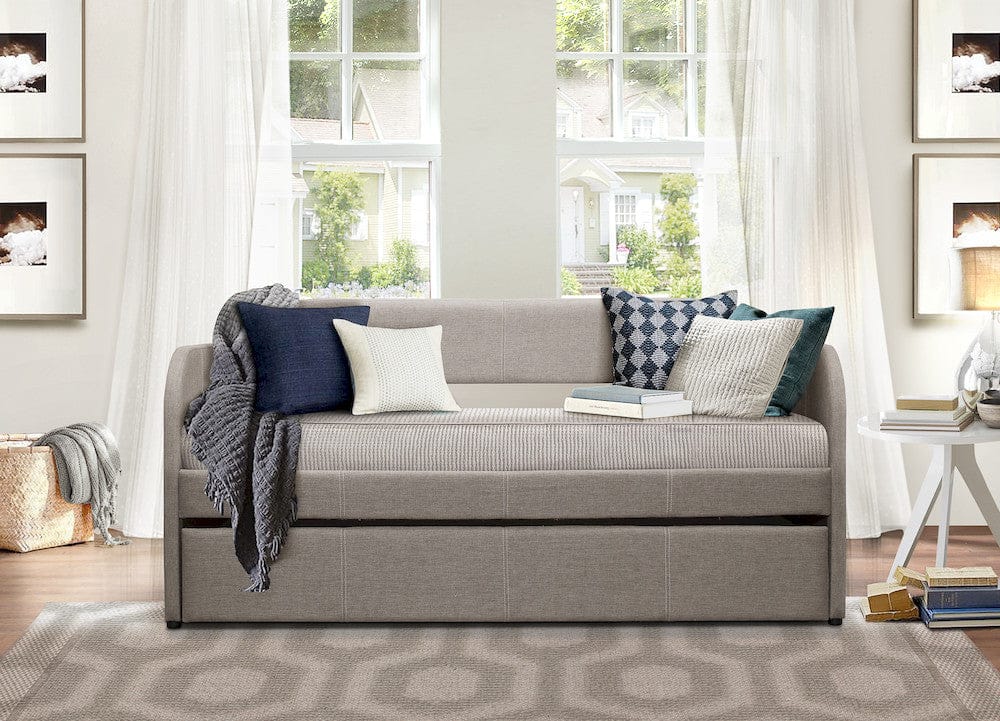 Homelegance  - Roland Daybed W/ Trundle in Gray - 4950GYx  view 3