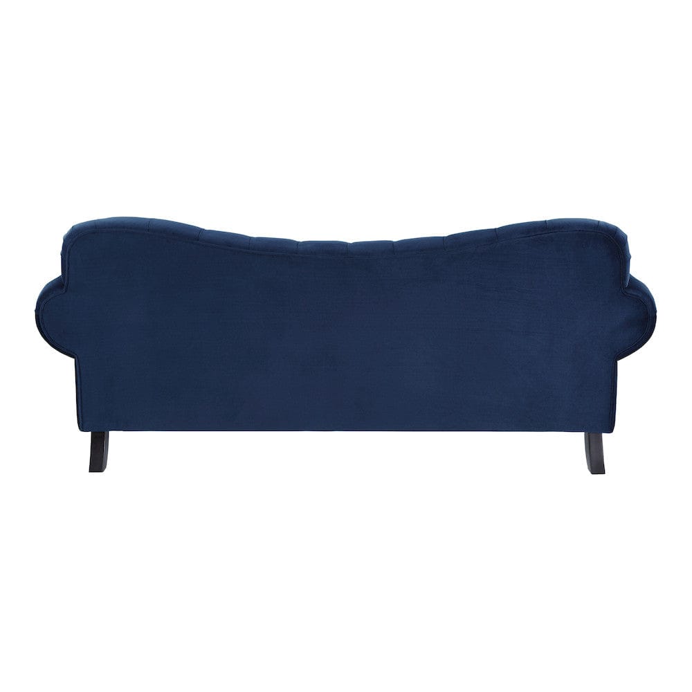 Homelegance  - Rosalie Sofa in Navy blue - 9330BU-3  view 3