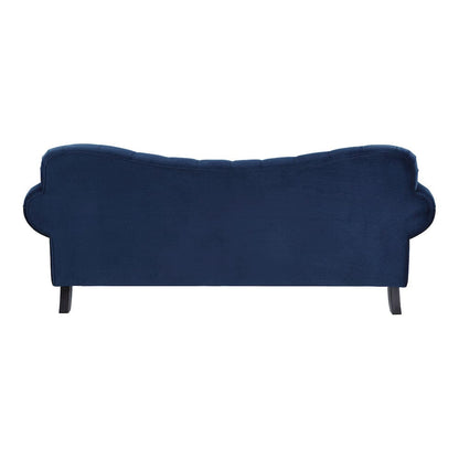 Homelegance  - Rosalie Sofa in Navy blue - 9330BU-3  view 3