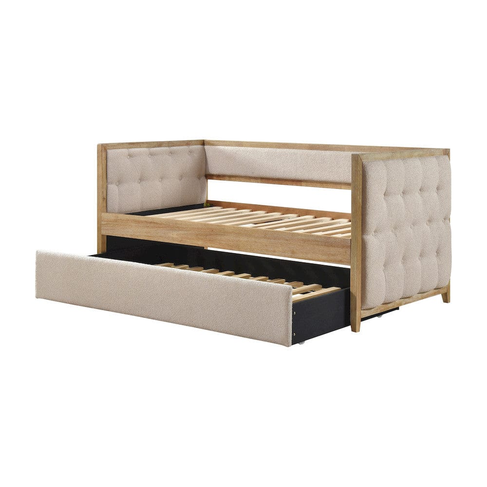 Homelegance  - Roseburg Daybed W/ Trundle in Beige - 4978x  view 4