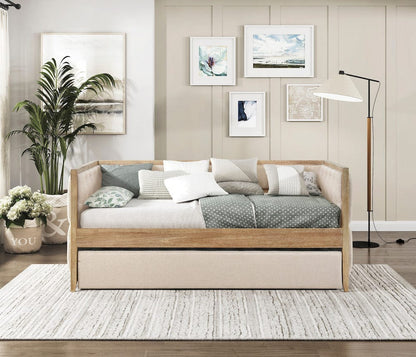Homelegance  - Roseburg Daybed W/ Trundle in Beige - 4978x  view 5