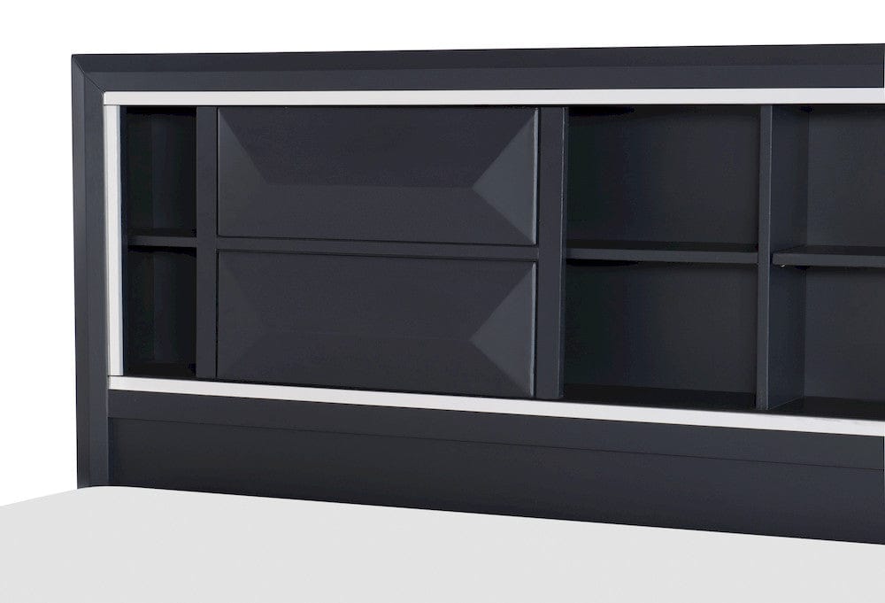 Homelegance  - Rosemont California King Platform Bed W/ Footboard Storage - 1553K-1CKx  view 4