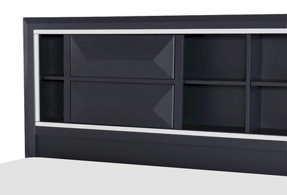 Homelegance  - Rosemont Eastern King Platform Bed W/ Footboard Storage - 1553K-1EKx  view 4