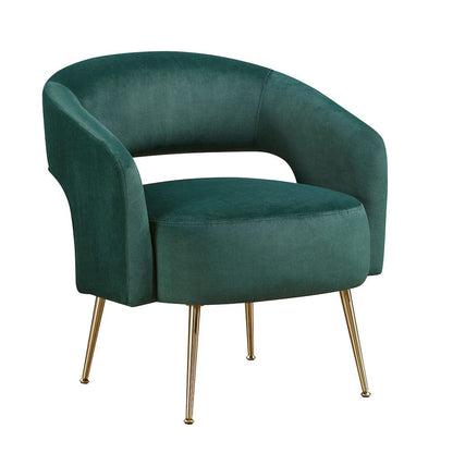 Homelegance  - Roslyn Accent Chair in Dark geen - 1024GRN-1  view 1