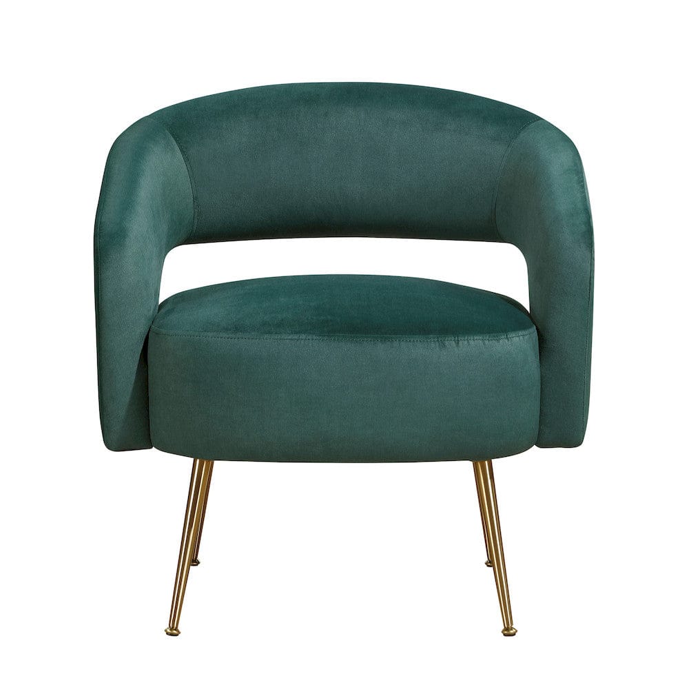 Homelegance  - Roslyn Accent Chair in Dark geen - 1024GRN-1  view 4