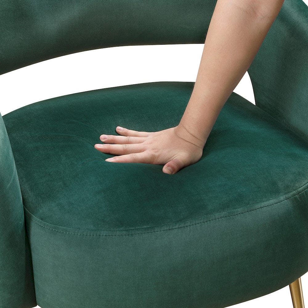 Homelegance  - Roslyn Accent Chair in Dark geen - 1024GRN-1  view 6