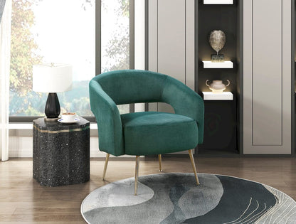 Homelegance  - Roslyn Accent Chair in Dark geen - 1024GRN-1  view 8