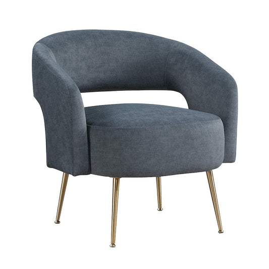 Homelegance  - Roslyn Accent Chair in Dark gray - 1024DGY-1  view 1