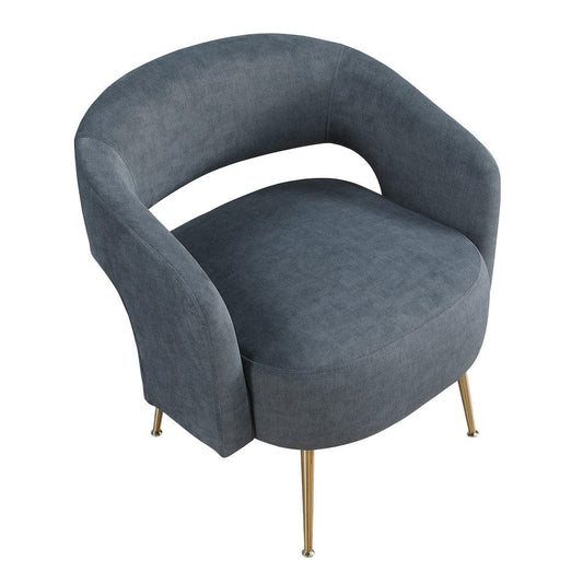 Homelegance  - Roslyn Accent Chair in Dark gray - 1024DGY-1  view 2