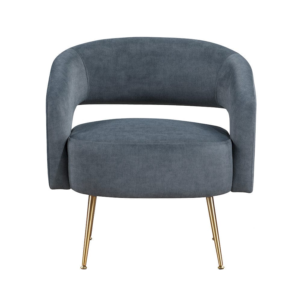 Homelegance  - Roslyn Accent Chair in Dark gray - 1024DGY-1  view 3