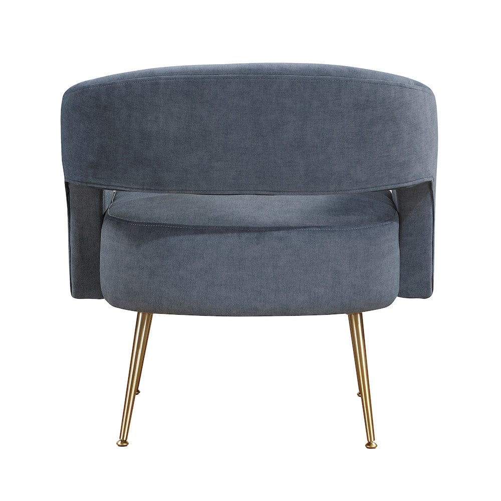Homelegance  - Roslyn Accent Chair in Dark gray - 1024DGY-1  view 7