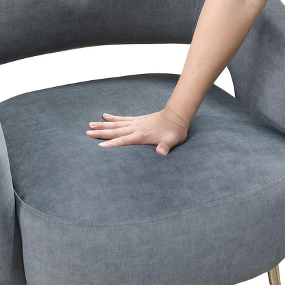 Homelegance  - Roslyn Accent Chair in Dark gray - 1024DGY-1  view 8