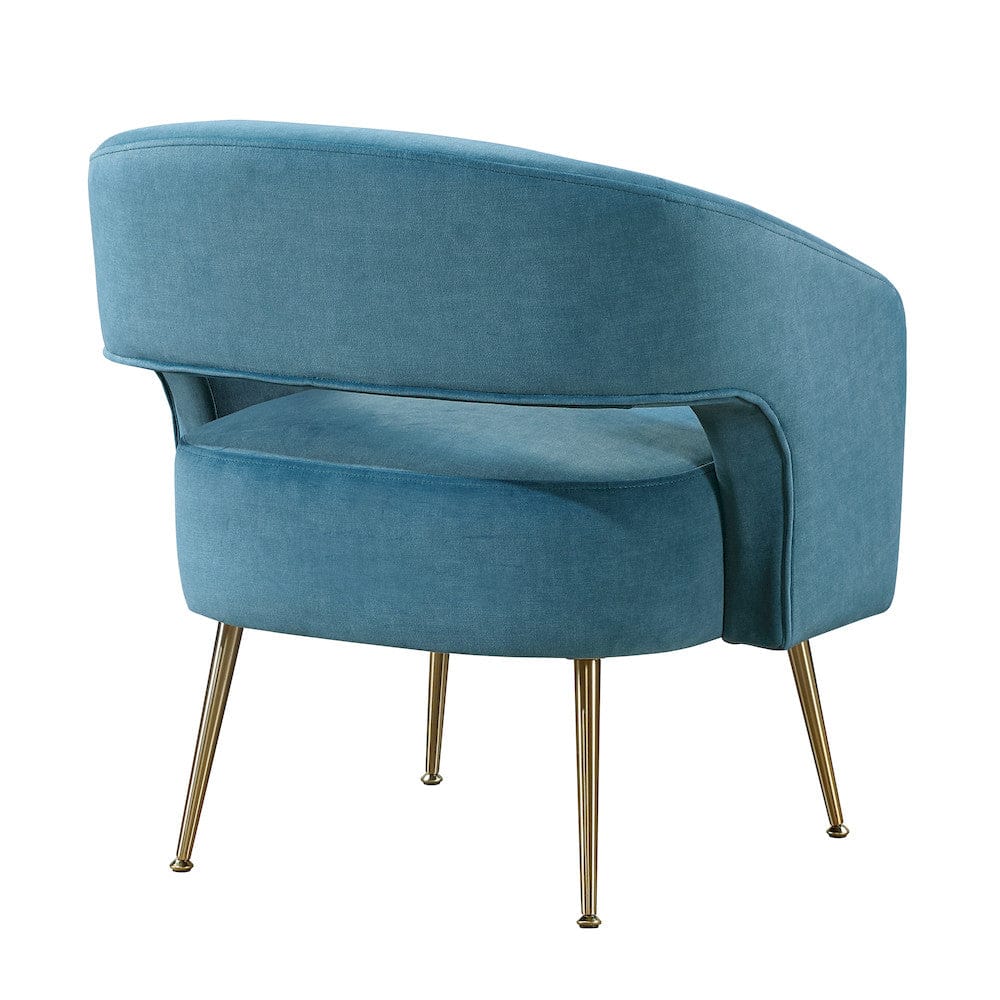 Homelegance  - Roslyn Accent Chair in Dark teal - 1024DTL-1  view 3