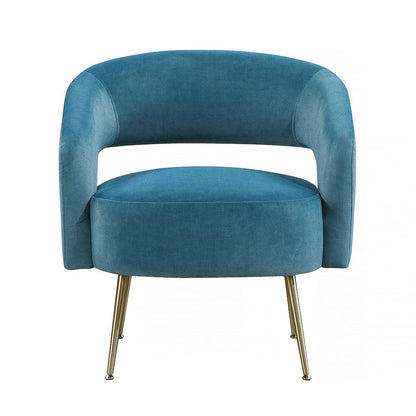Homelegance  - Roslyn Accent Chair in Dark teal - 1024DTL-1  view 8