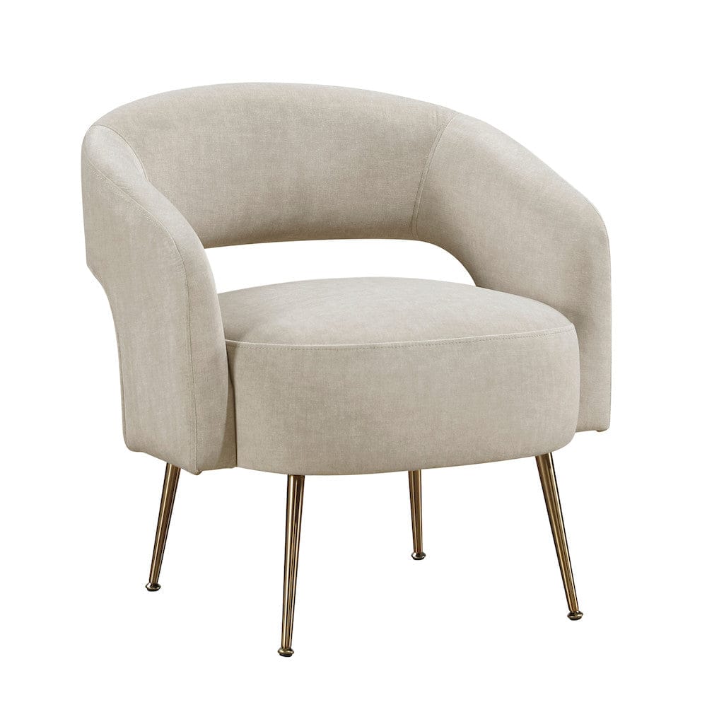 Homelegance  - Roslyn Accent Chair in Taupe - 1024TPE-1  view 1