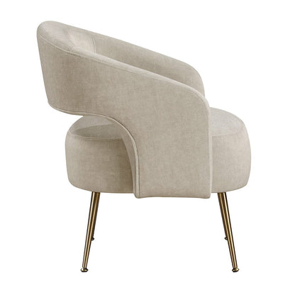 Homelegance  - Roslyn Accent Chair in Taupe - 1024TPE-1  view 3