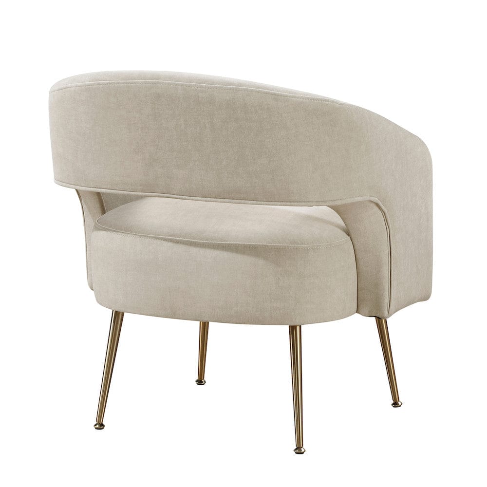 Homelegance  - Roslyn Accent Chair in Taupe - 1024TPE-1  view 4